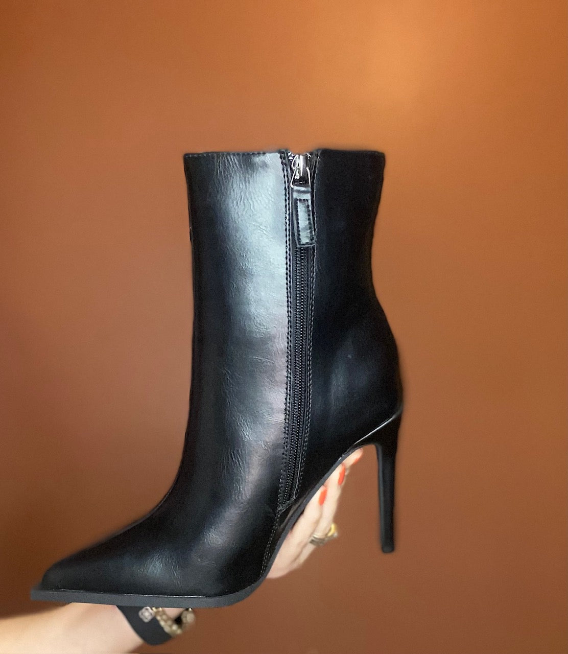Journee Collection Black Limma Bootie