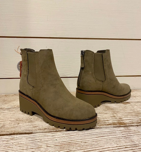 Sefi Khaki Burn Boot