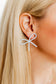 Lola Baby Blue Bow Earrings
