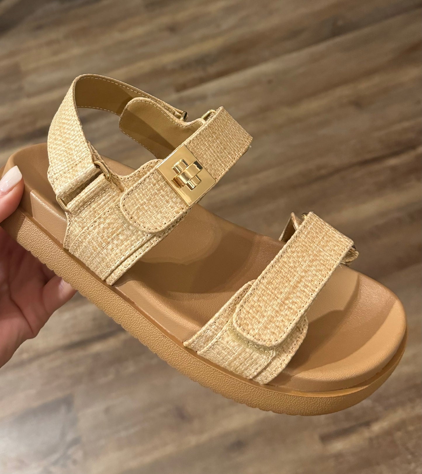 Cobber Raffia Sandals
