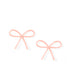 Lola Baby Pink Bow Earrings