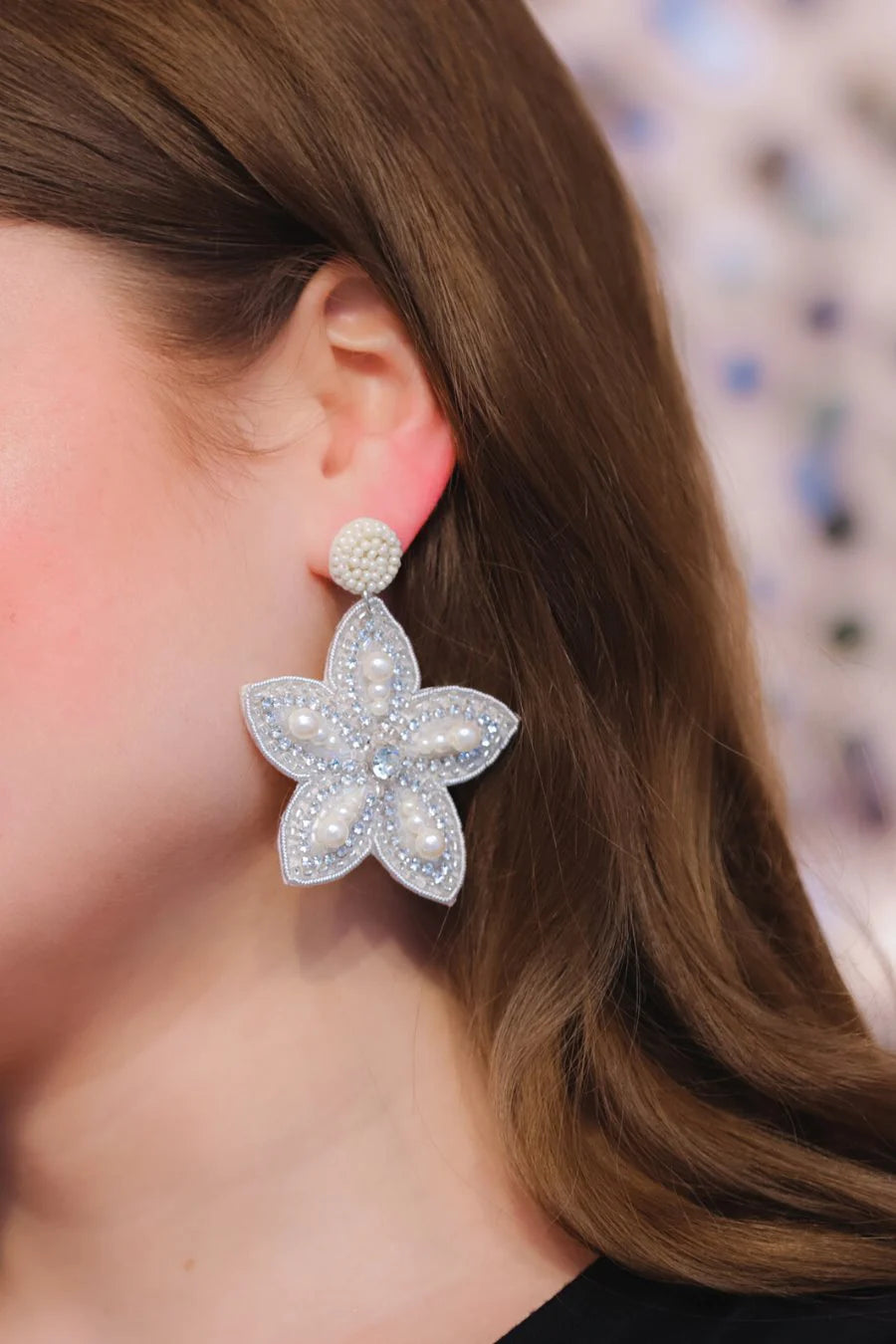 Rising Star Beaded Earrings