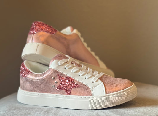 Supernova Pink Metallic Sneakers