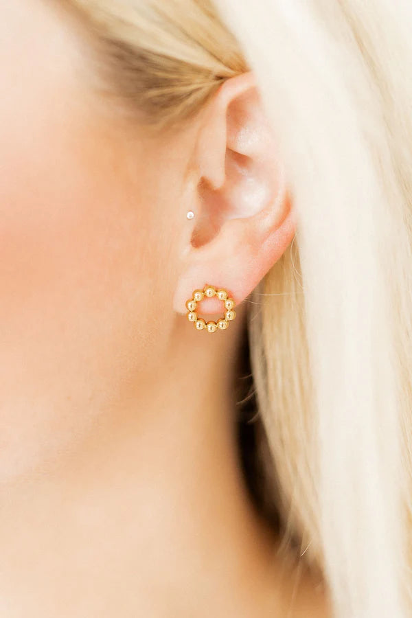 Wyatt- Small Circle Earrings
